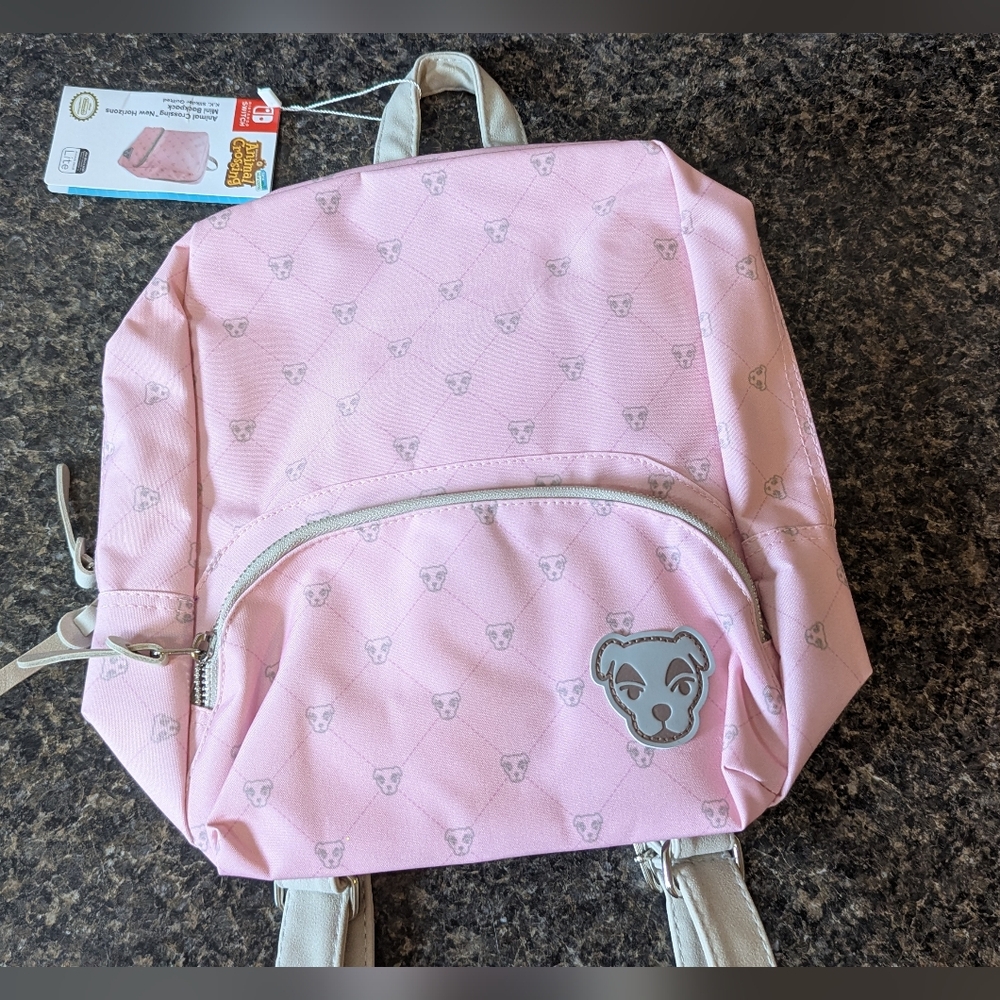 Nintendo Animal Crossing Pink Backpack